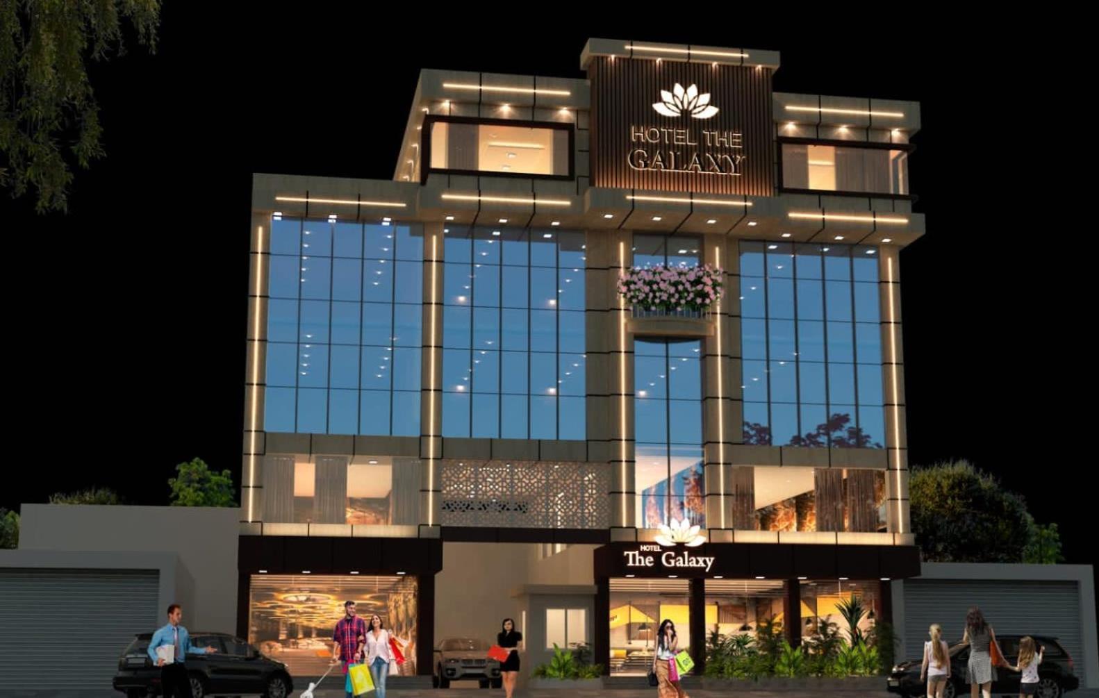 Hotel The Galaxy Jabalpur Exterior foto